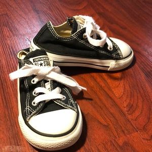 Infant Black Converse | Size US 7